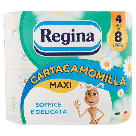REGINA IGIENICA CAMOMILLA PZ .4