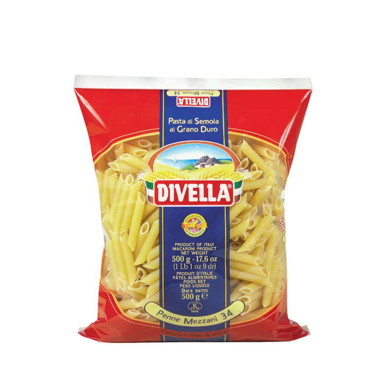 DIVELLA N°34 PENNE MEZZANE GR.500