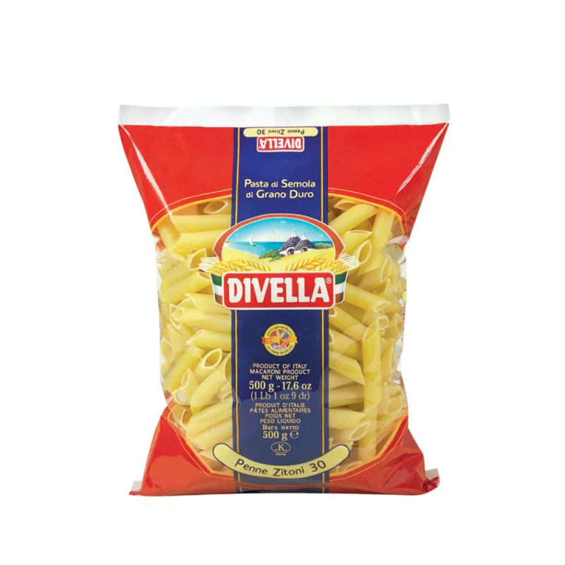 DIVELLA N°30 PENNE ZITONI GR.500