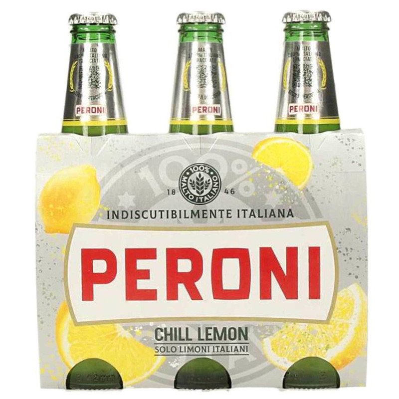 PERONI BIRRA CHILL LEMON ML.330X3