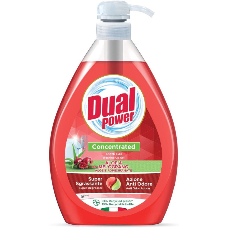 DUAL POWER PIATTI DISPENSER ALOE LT. 1