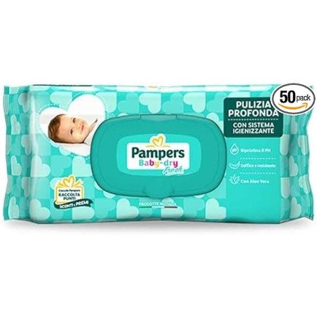 PAMPERS SALVIETTE BABY FRESH PZ.50
