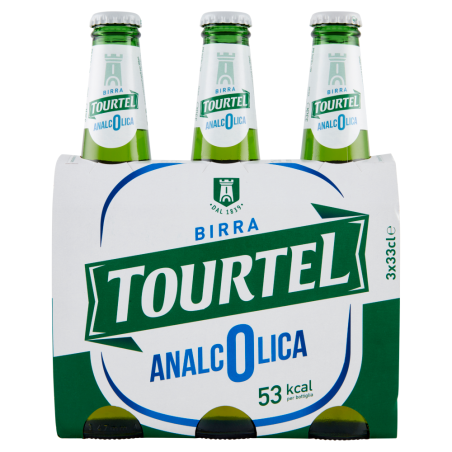 TOURTEL BIRRA BOTTIGLIA ML. 330 X 3