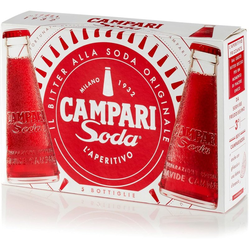 CAMPARI SODA ML.98 X 5
