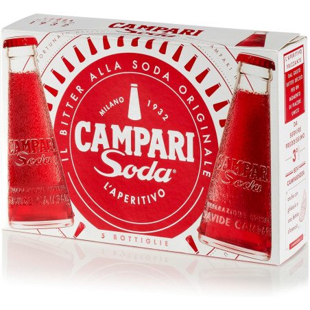 CAMPARI SODA ML.98 X 5