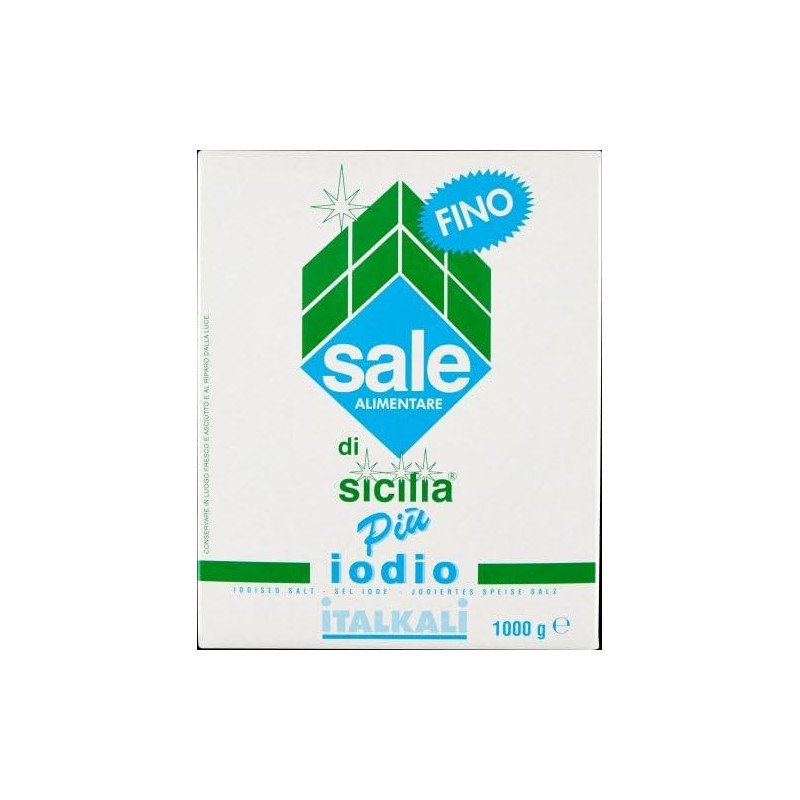 SALE DI SICILIA FINO KG.1 IODATO