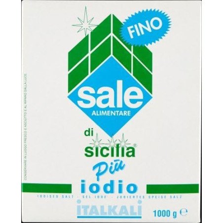 SALE DI SICILIA FINO KG.1 IODATO