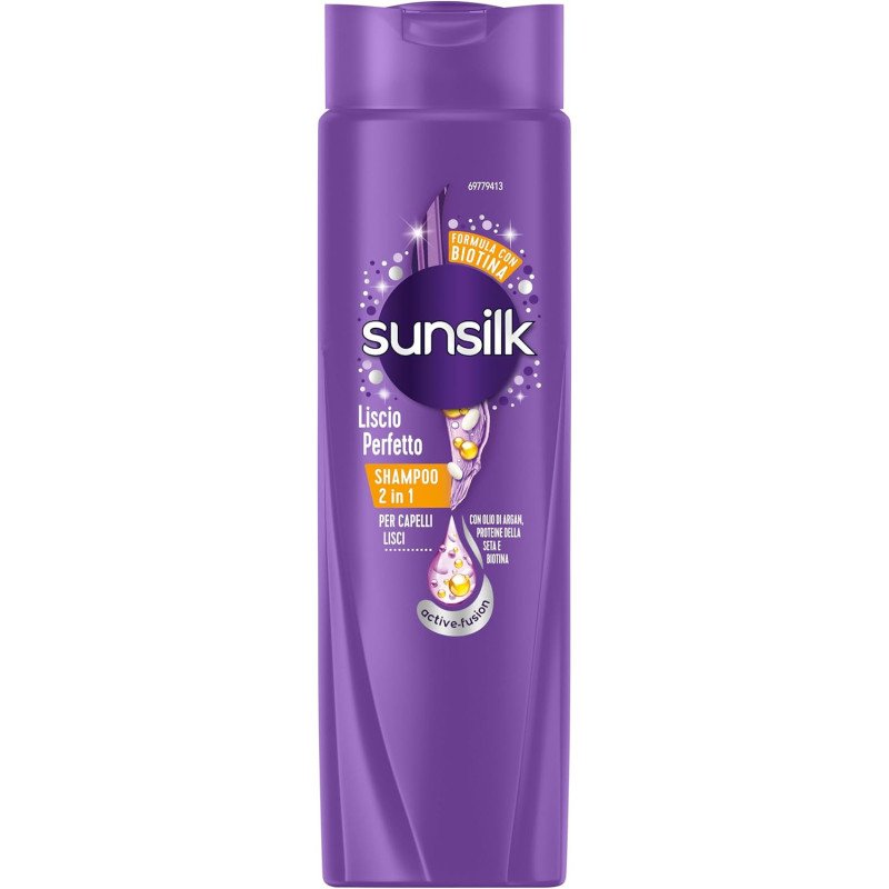 SUNSILK SHAMPOO 2IN1 LISCIO ML.250