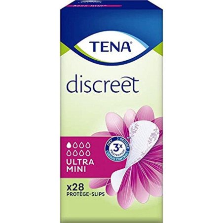 TENA DISCREET PROT-SLIP ULTRA MINI 28