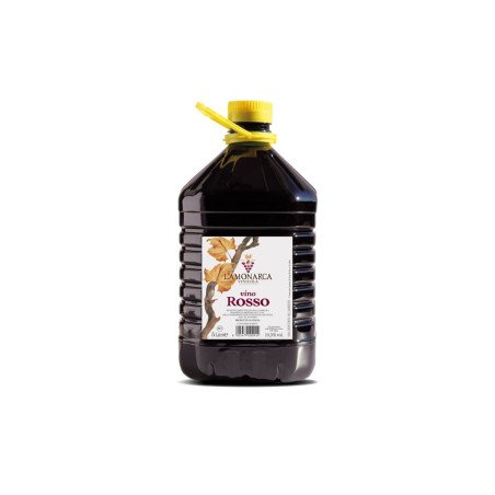 LA MONARCA VINO ROSSO PET 5 LT
