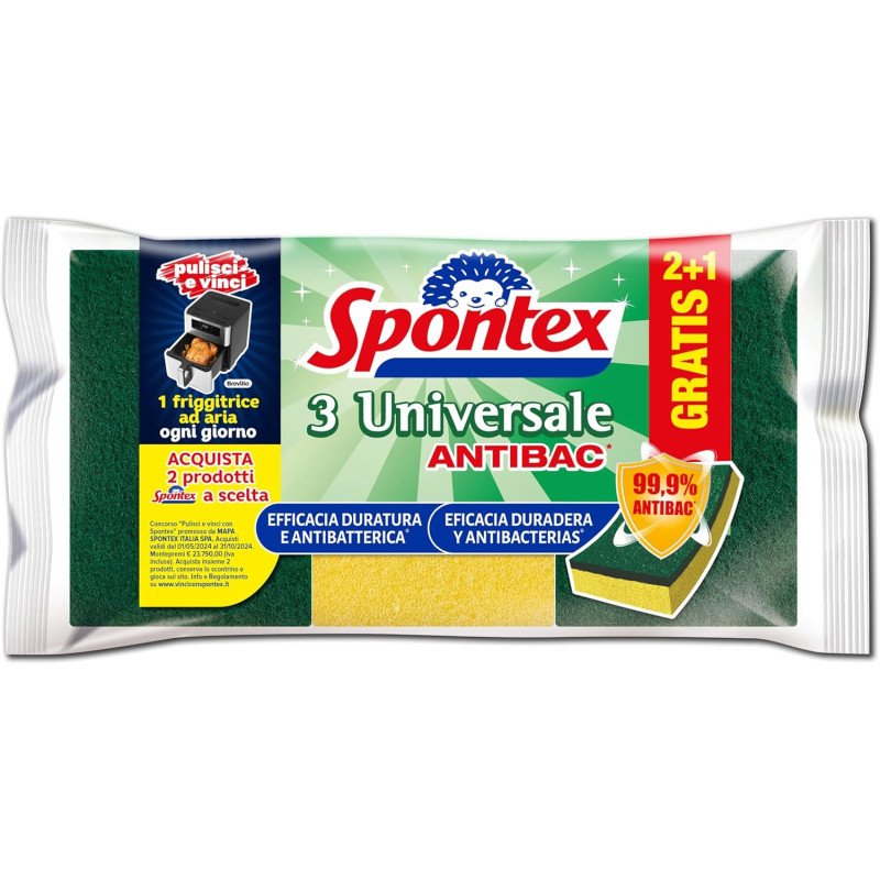 SPONTEX UNIVERSALE SALVAUNGHIE A/BATTERIA.PZ.3