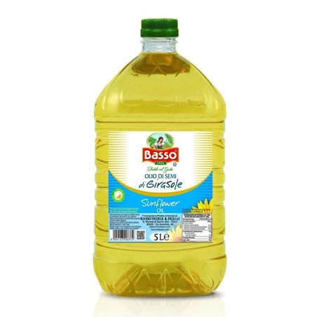BASSO OLIO DI SEMI DI GIRASOLE PET LT.5