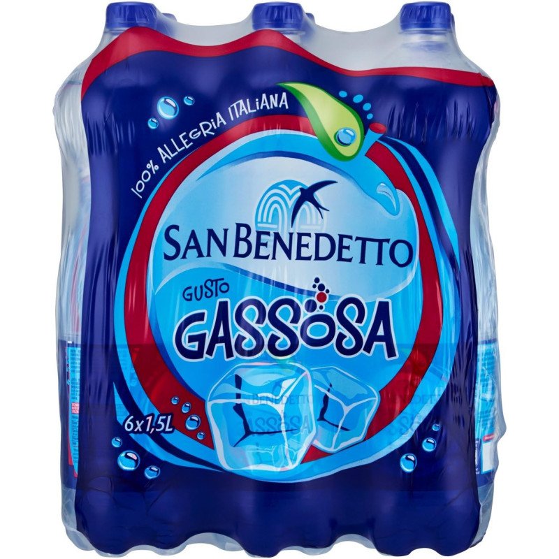 SAN BENEDETTO L.1,5X6 GASSOSA