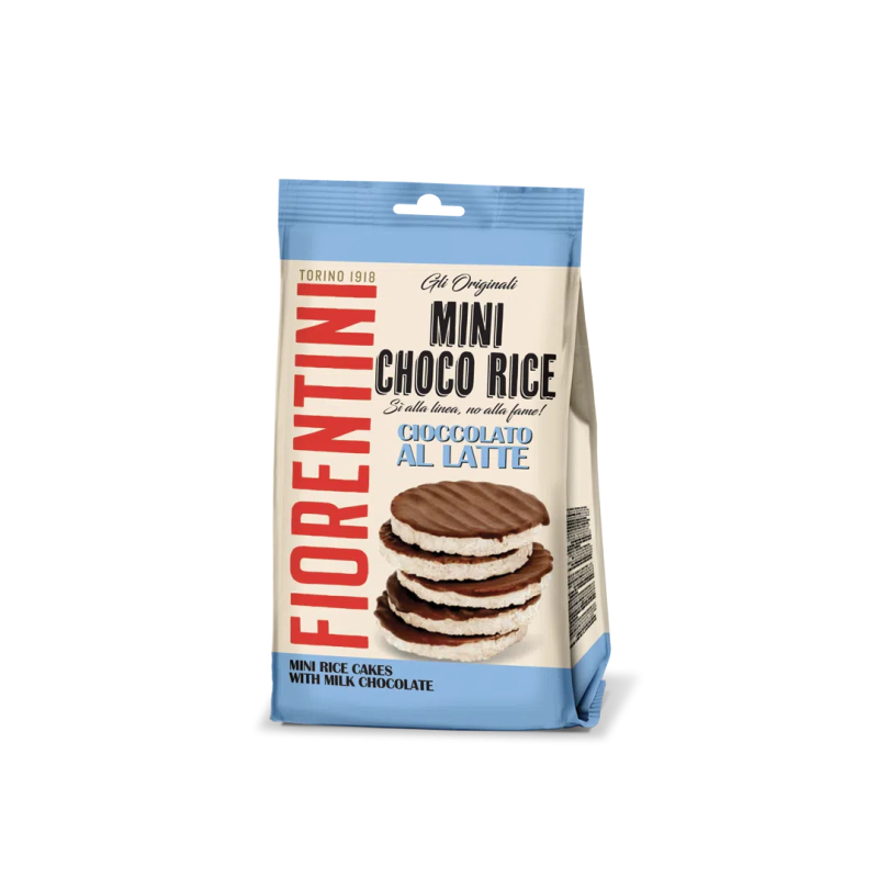 FIORENTINI MINI GALLETTE DI RISO CIOCCOLATO AL LATTE GR.60