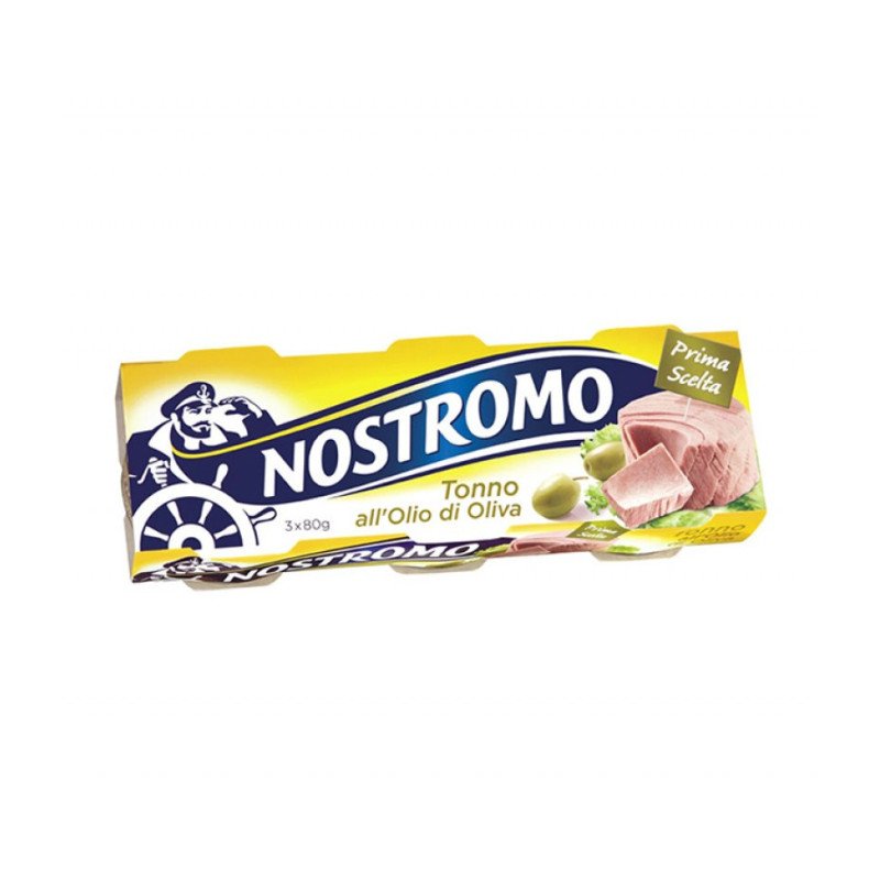 NOSTROMO TONNO OLIO SEMI GR.80X3