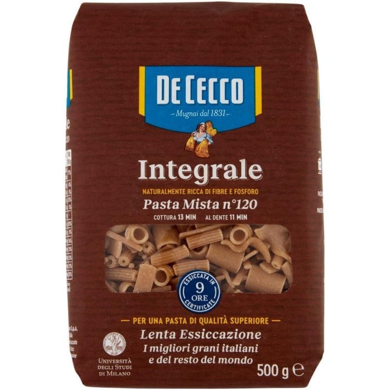 DE CECCO PASTA MISTA INTEGRALE GR.500