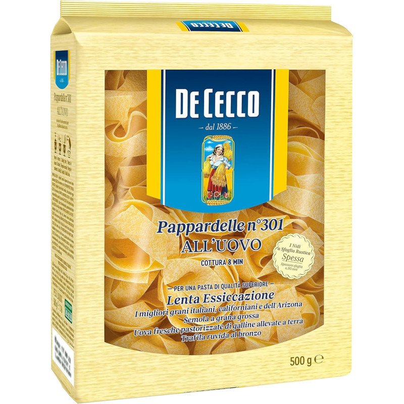 DE CECCO PAPPARDELLE UOVO GR.500
