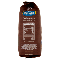 DE CECCO MEZZI RIGATONI INTEGRALI GR.500