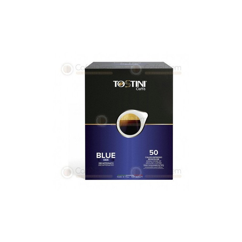 TOSTINI CIALDA CAFFE' DEK PZ.50