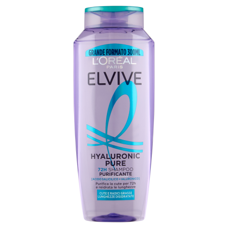 ELVIVE SHAMPOO HYALURONIC PURE ML.300