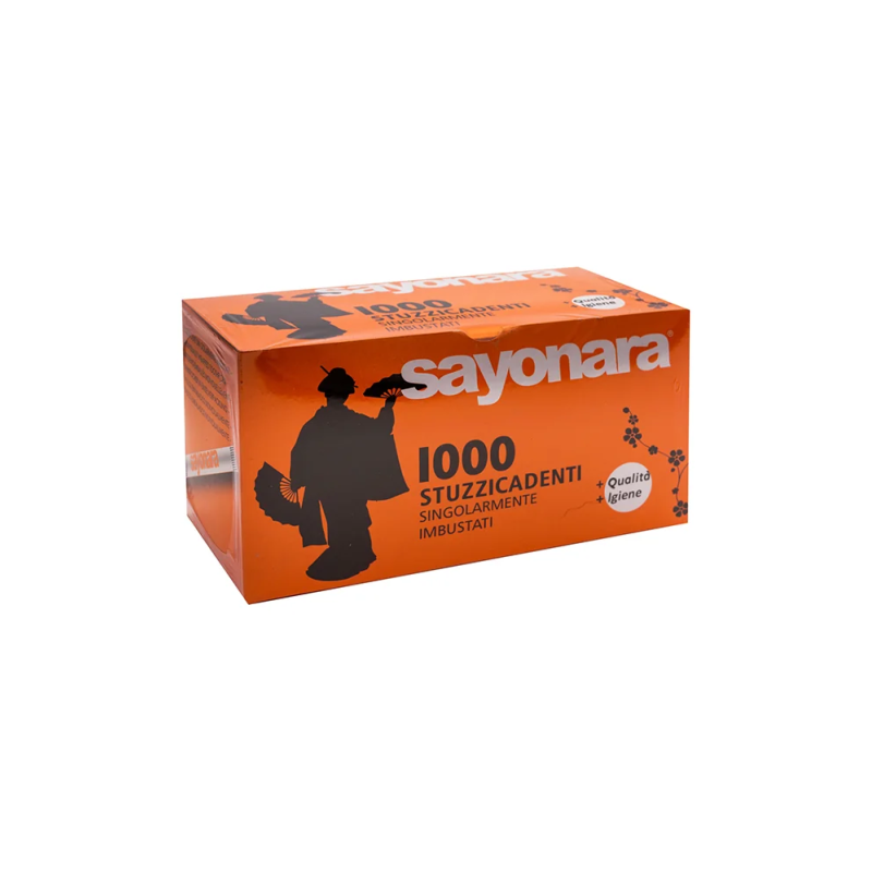 SAYONARA STUZZICADENTI IMBUSTATI PZ.1000