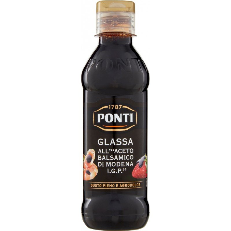 PONTI GLASSA GASTRONOMICA ALL'ACETO BALSAMICO BOT.GR.250