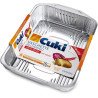 CUKI VASCHETTA ALLUMINIO S/C R86G ROAST-BEEF 6 PORZIONI PZ.2
