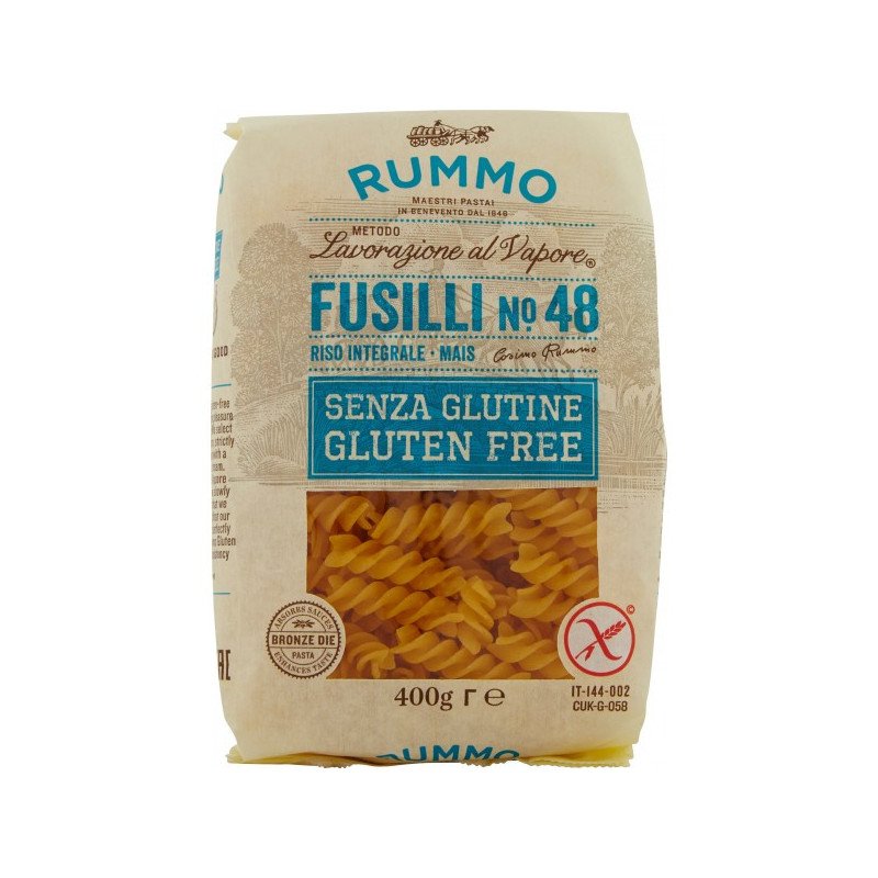 RUMMO FUSILLI SENZA GLUTINE N°48 GR.400