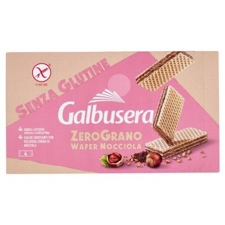 GALBUSERA ZEROGRANO WAFER NOCCIOLA GR.180