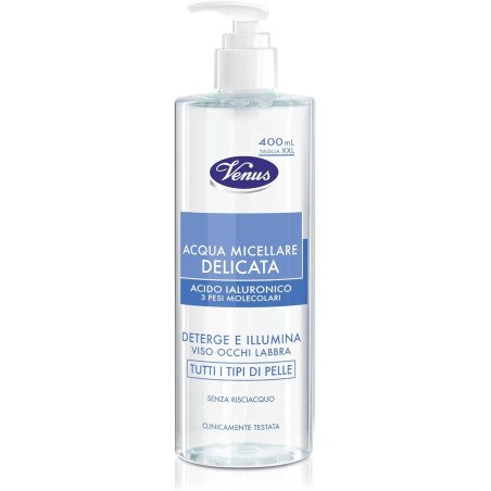 VENUS ACQUA MICELLARE ULTRA DELICATA ML.400