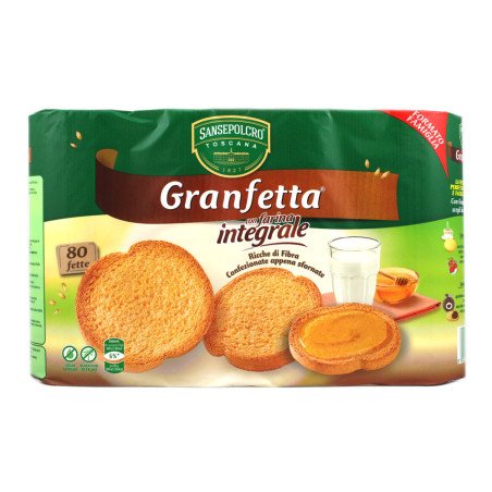 DELVERDE FETTE INTEGRALI X80 GR.600