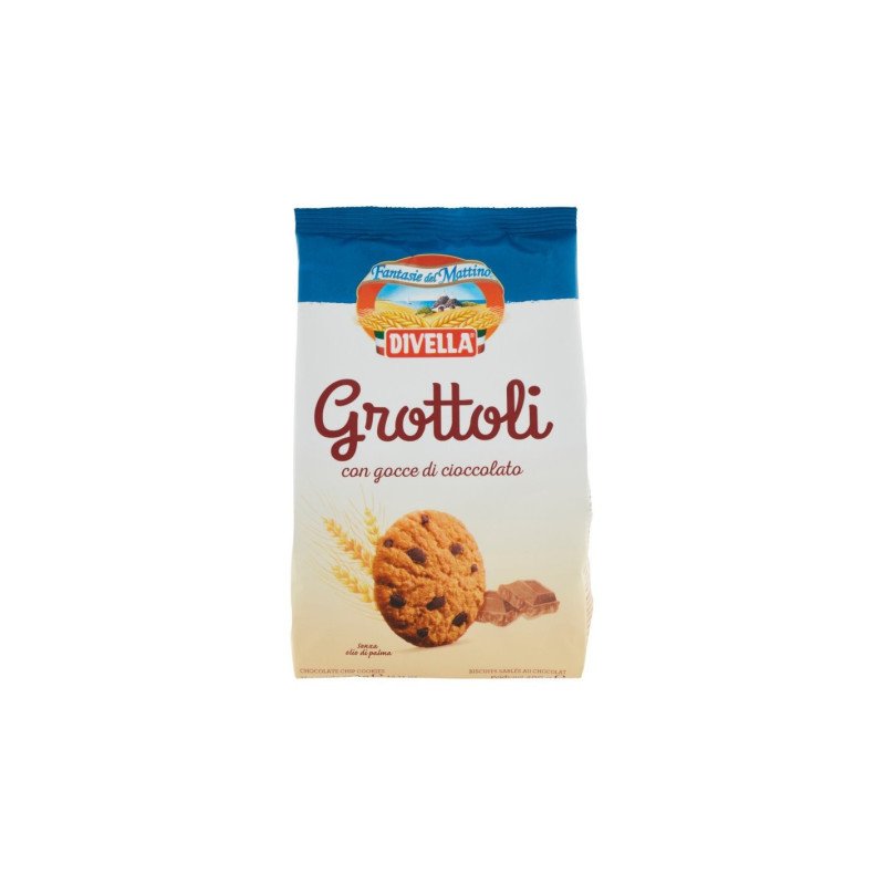 DIVELLA GROTTOLI GOCCE CIOCCOLATO GR.400