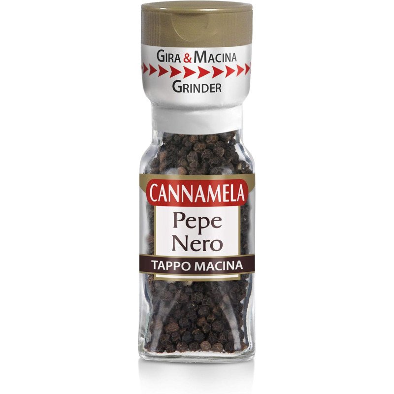 CANNAMELA TAPPOMACINA PEPE NERO GR.28