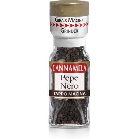 CANNAMELA TAPPOMACINA PEPE NERO GR.28