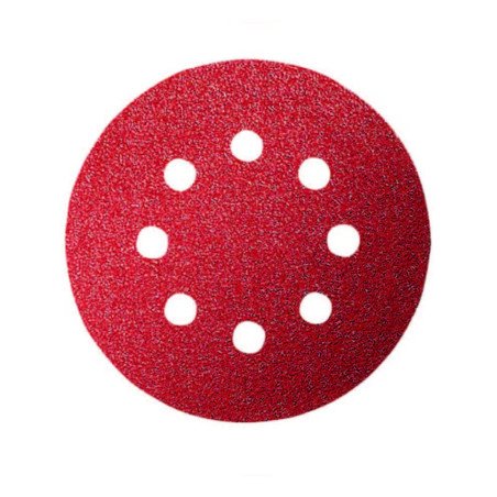 DISCHI CARTA ABRASIVA FORATA CON VELCRO PER ROTORBITALI 100 PEZZI
