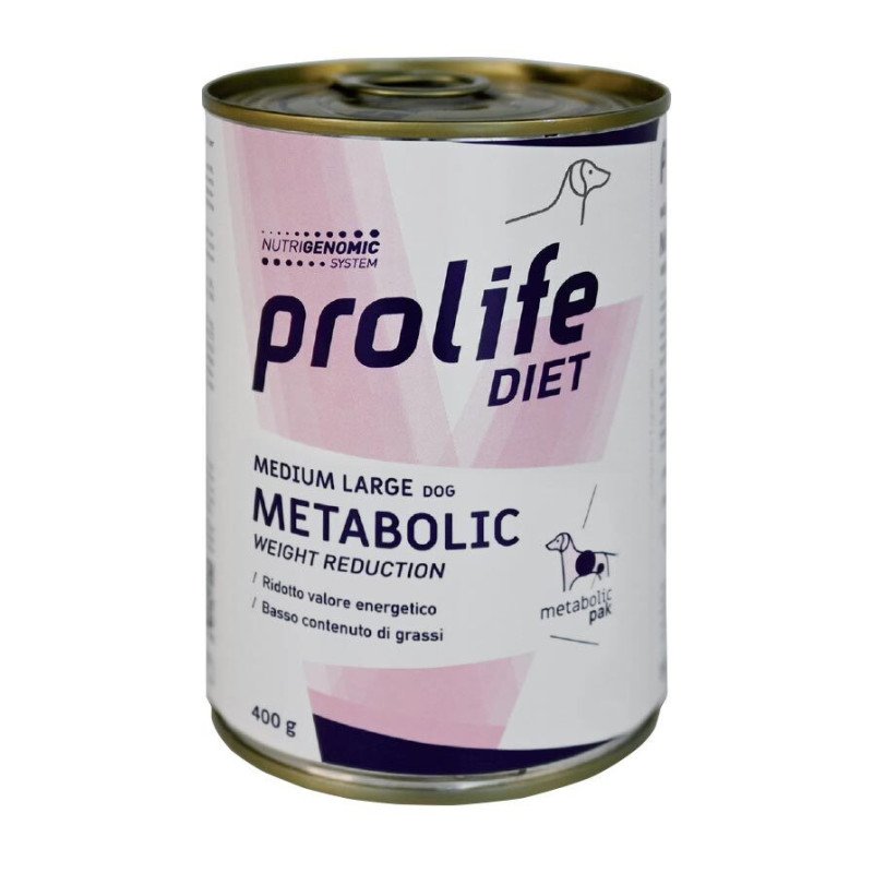 PROLIFE DIET DOG METABOLIC MEDIUM LARGE GR.400