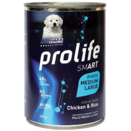 PROLIFE DOG SMART PUPPY CHICKEN & RICE GR.400