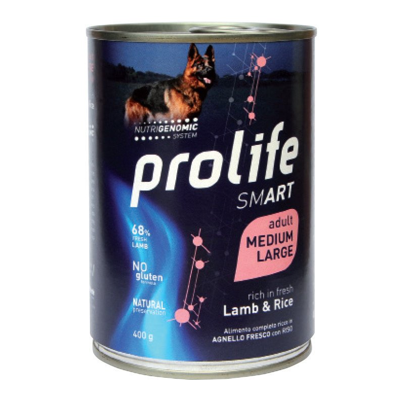 PROLIFE DOG SMART LAMB & RICE MEDIUM LARGE GR.400