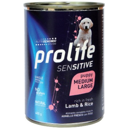 PROLIFE DOG SENSITIVE PUPPY LAMB & RICE MEDIUM LARGE GR.400