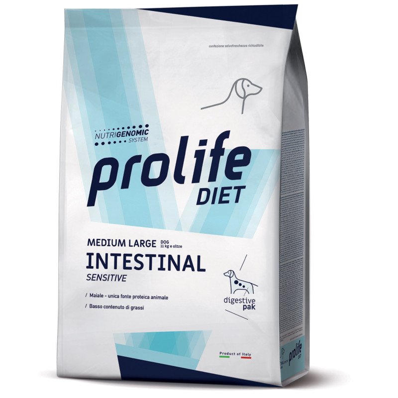 PROLIFE DIET DOG INTESTINAL SENSITIVE MEDIUM LARGE KG.2