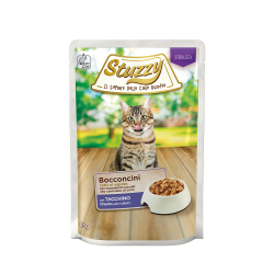 STUZZY CAT BOCCONCINI STERILIZZATO TACCHINO GR.85