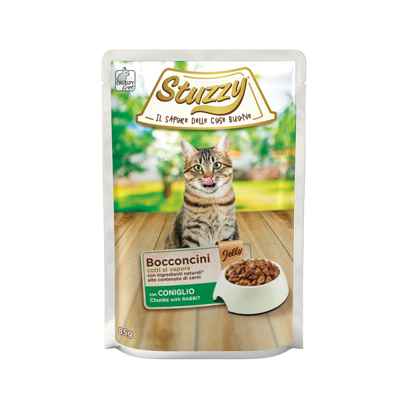 STUZZY CAT BOCCONCINI CONIGLIO JEL GR.85