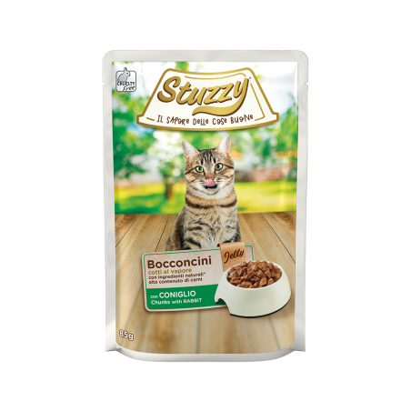 STUZZY CAT BOCCONCINI CONIGLIO JEL GR.85