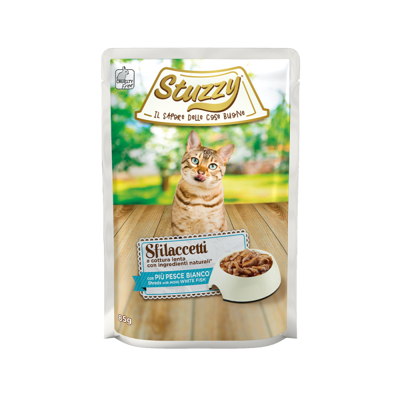 STUZZY CAT SFILACCIETTI PESCE GR.85