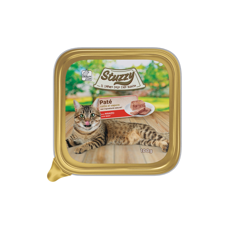 STUZZY CAT PATE MANZO GR.100