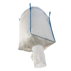 SACCO BIG BAG A CARAMELLA CON VALVOLA DI SCARICO