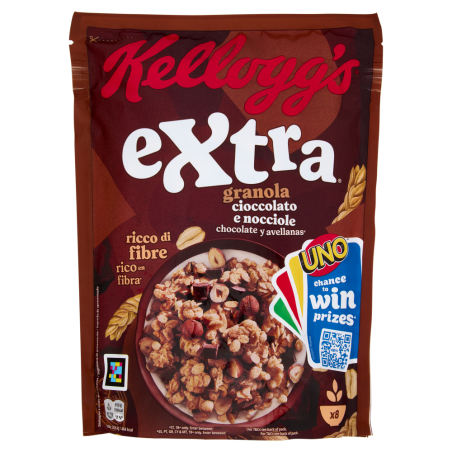 KELLOGG'S EXTRA CIOCCOLATO/NOCCIOLA GR.375