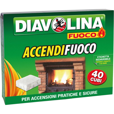 DIAVOLINA ACCENDIFUOCO PZ.40
