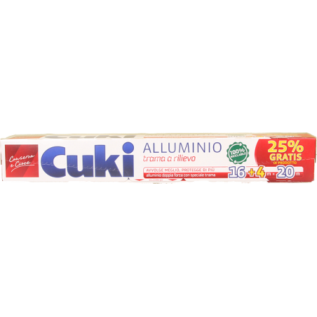 CUKI ALLUMINIO MT.16+4