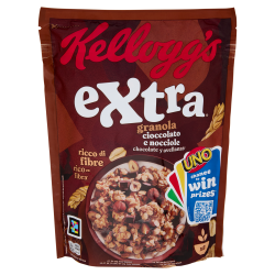 KELLOGG'S EXTRA CIOCCOLATO/NOCCIOLA GR.375